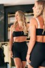 Shorts com cristais bioativos - Ateliê Beauty LONGO PRETO