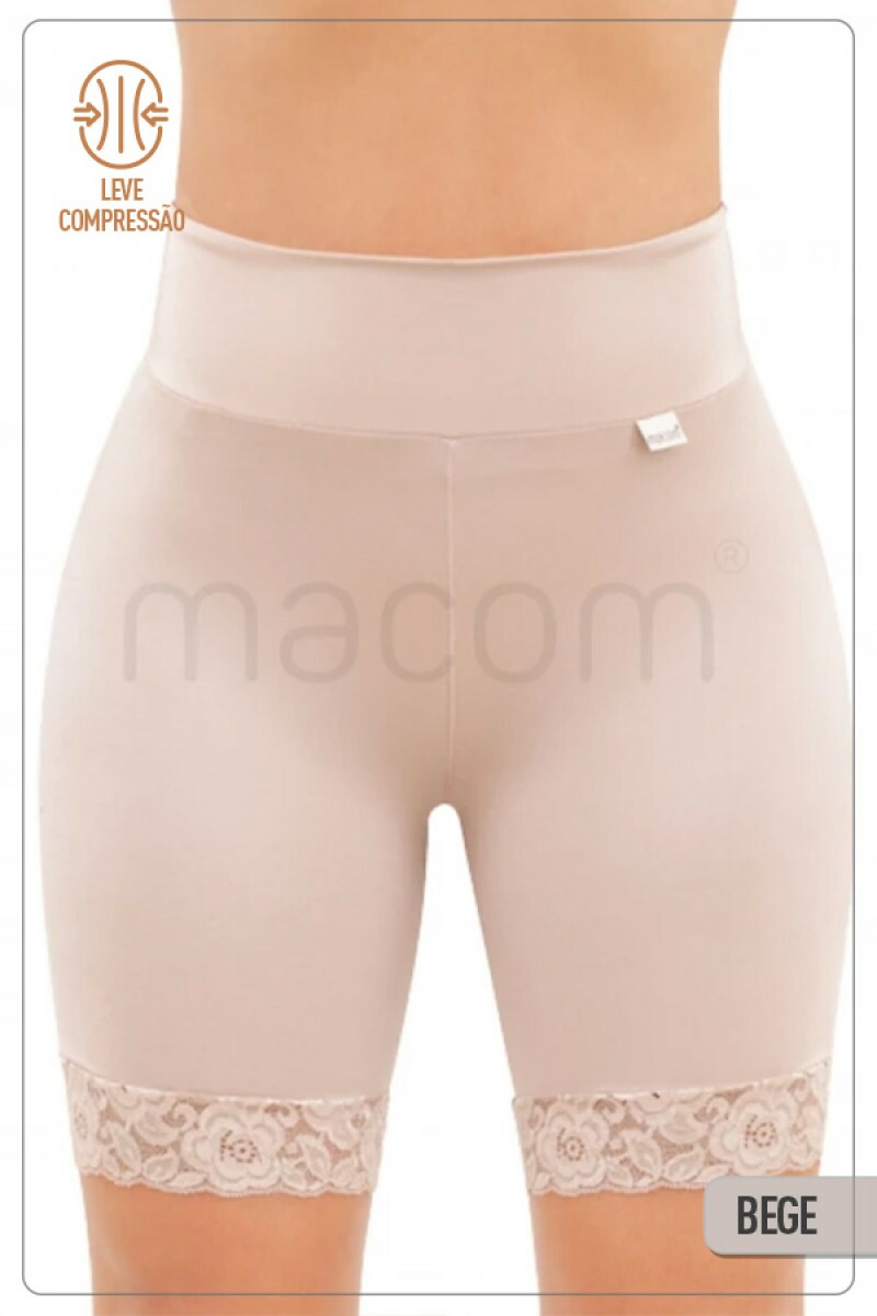 Shortinho modelador em Lycra - 2027Y BEGE 